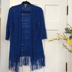 Royal Blue Cardigan